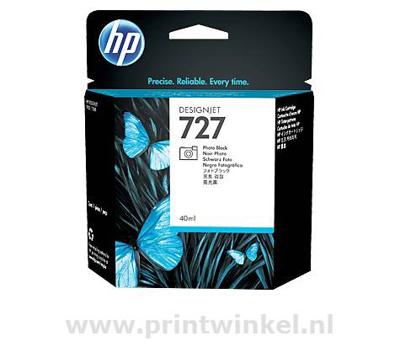 HP 727 (B3P17A) cartridge foto zwart (origineel)