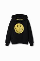 Hoodie Smiley® - BLACK - M - thumbnail