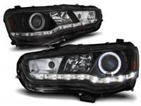 Tuning-Tec Koplampen met parkeerlicht MITSUBISHI LANCER 8 08- ZWART
