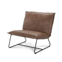 Haluta Fauteuil Thijs - Cognac - thumbnail