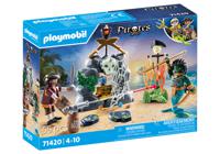 PLAYMOBIL Pirates - Schatzoeken constructiespeelgoed 71420