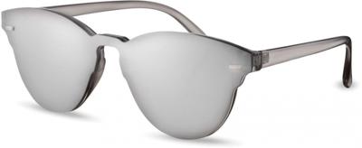 CWI zonnebril unisex panto transparant grijs (CWI2208)