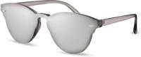 CWI zonnebril unisex panto transparant grijs (CWI2208)