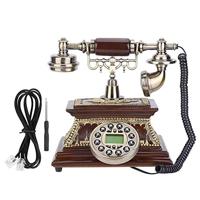 Belissy Desktop Retro Vintage ID Telefoon met Display FSK/DTMF for het kantoor aan huis hotel Decoration
