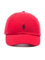 Polo Ralph Lauren casquette en coton à logo Polo Pony brodé - Rouge