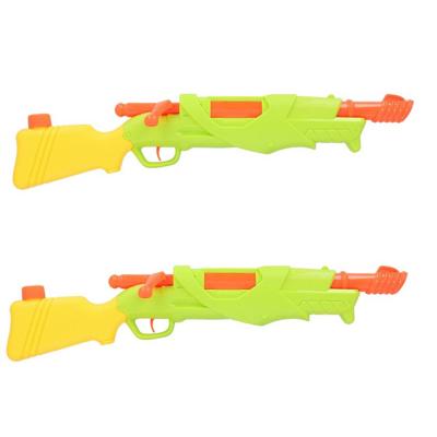 2x Waterpistolen/waterpistool groen van 52 cm 212 ml kinderspeelgoed - Waterpistolen 2x Waterpistolen/waterpistool groen van 52 cm 212 ml kinderspeelgoed - Waterpistolen