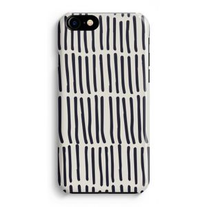 Moroccan stripes: iPhone 8 Volledig Geprint Hoesje