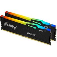 Kingston Technology FURY Beast RGB geheugenmodule 32 GB 2 x 16 GB DDR5 5600 MHz - thumbnail