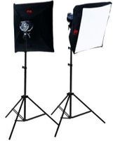 Falcon Eyes QLTK-21000 flitser voor fotostudio Zwart, Wit