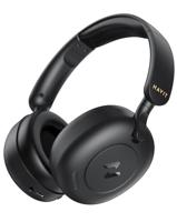 havit H655BT Hybride actieve ruisonderdrukkende hoofdtelefoon voor vliegtuigreizen, draadloze over-ear bluetooth-hoofdtelefoon, 76H speeltijd, Hi-Res Audio, Super Bass via app, 5 microfoon voor