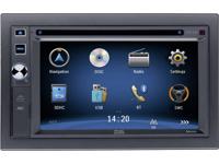 Autoradio met scherm dubbel DIN Mac Audio MAC 620 Bluetooth handsfree, Aansluiting voor stuurbediening