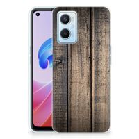 OPPO A96 | OPPO A76 Bumper Hoesje Steigerhout