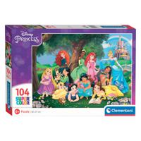 Clementoni Legpuzzel Prinses, 104st. - thumbnail