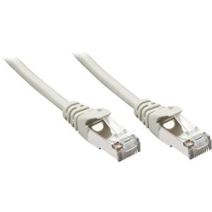 LINDY 48349 RJ45 Netwerkkabel, patchkabel CAT 5e F/UTP 20.00 m Grijs Snagless 1 stuk(s)