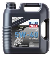 Motorbike 4T 5W-40 HC Street LIQUI MOLY, Viscositeitsindeling volgens SAE: 5W-40, 4.0, L, u.a. für Moto Guzzi, Triumph, KTM, Aprilia, Ducati, Hyosung, - thumbnail