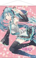 Hatsune Miku Wallscroll Pink Glitter Miku 50 x 70 cm - thumbnail