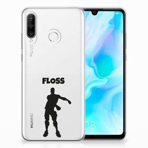 Huawei P30 Lite Telefoonhoesje met Naam Floss