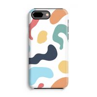 Memphis Shapes Blue: iPhone 7 Plus Tough Case - thumbnail