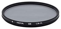 Hoya Circular UX Pol Filter 43 mm, polarisatiefilter voor kleurversterking en vermindering van lichtreflecties en spiegelingen, aluminium fitting, kwaliteitsglas, waterafstotend
