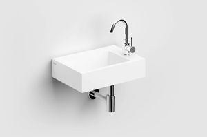 Clou Flush 2 Plus fontein 43cm solid surface wit mat