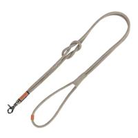 TRIXIE BE, Nordic hondenriem van leer, XS-L, 1,20 m ø 8 mm in grijs, leren riem voor honden met Scandinavische charme, voor zeer kleine tot grote honden, 17460