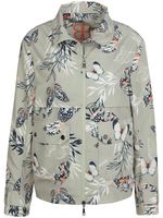 Blouson vlinderprint Van BASLER groen