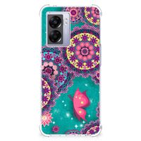 OPPO A77 5G | A57 5G Back Cover Cirkels en Vlinders