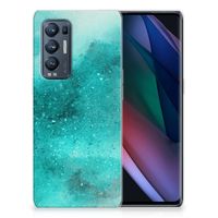 Hoesje maken OPPO Find X3 Neo Painting Blue - thumbnail