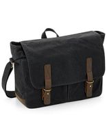 Quadra QD653 Heritage Waxed Canvas Messenger - thumbnail