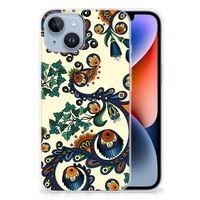 Siliconen Hoesje Apple iPhone 14 Barok Flower