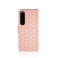 Sony Xperia 1 IV Telefoon Hoesje Pattern Orange - thumbnail