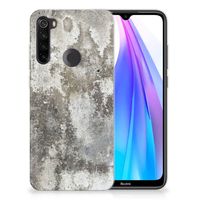 Xiaomi Redmi Note 8T TPU Siliconen Hoesje Beton Print - thumbnail