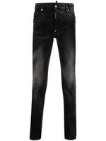 DSQUARED2 jean skinny à effet usé - Gris - thumbnail