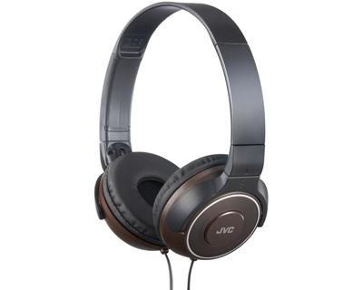 JVC HA-S220-T-E Headset Hoofdband Zwart, Bruin JVC HA-S220-T-E Headset Hoofdband Zwart, Bruin