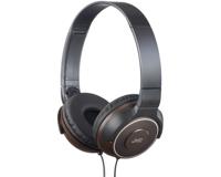 JVC HA-S220-T-E Headset Hoofdband Zwart, Bruin