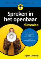 Spreken in het openbaar voor Dummies - Alyson Connolly - Paperback (9789045356471)
