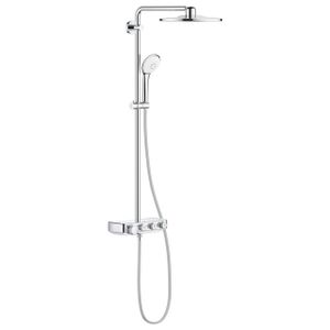 GROHE Euphoria smartcontrol Regendoucheset Opbouw- hoofddouche 31cm - handdouche rond - chroom 26507000