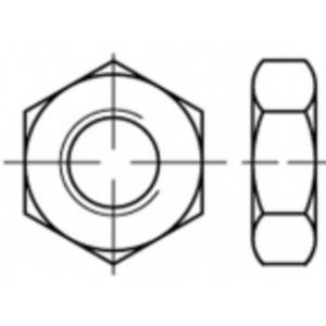 TOOLCRAFT TO-5371839 Zeskantmoeren M4 RVS A4 100 stuk(s)