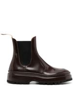 Jacquemus bottines Les Chelsea Pavane 47 mm - Marron