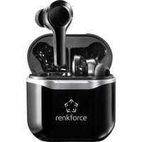 Renkforce RF-NCE-500 In Ear oordopjes Bluetooth Zwart Noise Cancelling Headset, Volumeregeling - thumbnail