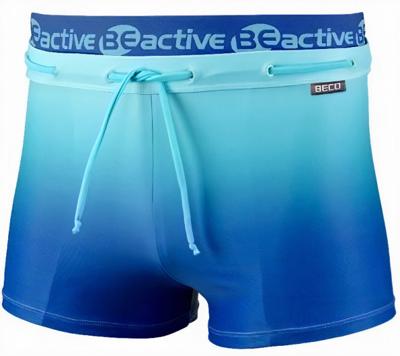 Beco zwembroek heren polyamide blauw Beco zwembroek heren polyamide blauw