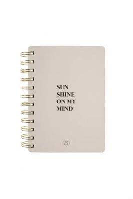 Zusss Notitieboekje sunshine zand Zusss Notitieboekje sunshine zand