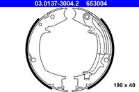 Remschoenset, parkeerrem 03013730042 - thumbnail