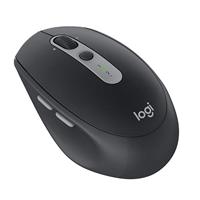 Logitech M590 Stille Draadloze Muis voor Meerdere Apparaten, Bluetooth, USB Unifying-Ontvanger, Optische Tracking, 2 Jaar Batterijduur, 5 Aanpasbare Knoppen, voor PC, Mac, Laptop - Zwart