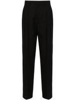 Moschino pantalon de costume à coupe droite - Noir