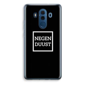 Negenduust black: Huawei Mate 10 Pro Transparant Hoesje