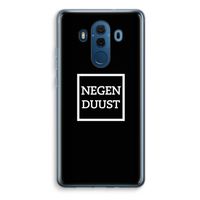 Negenduust black: Huawei Mate 10 Pro Transparant Hoesje