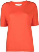 Chinti & Parker t-shirt en maille à manches courtes - Orange