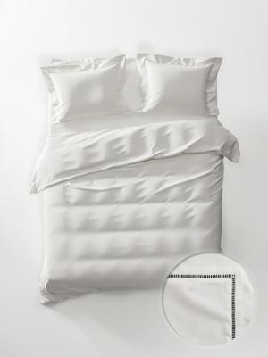 Heckett & Lane Heckett&Lane Feline Dekbedovertrek Off-white