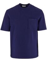 Ferragamo t-shirt en coton à logo imprimé - Bleu - thumbnail